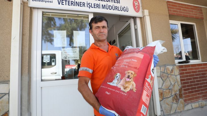 Gaziemir’den Manavgat’taki can dostlar için yardım eli