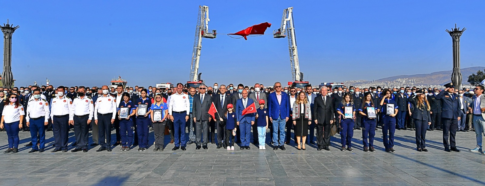 Başkan Soyer İtfaiye Haftası kapsamındaki törende konuştu: “Hem İzmir’e hem de ülkemize umut olmayı başardık”