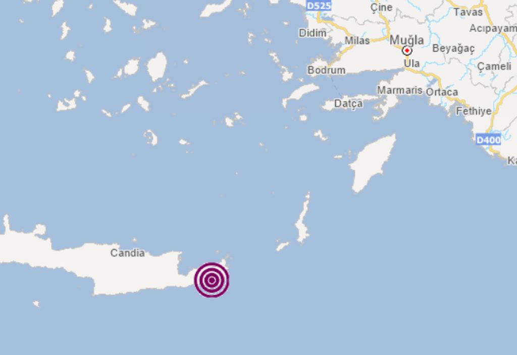 Girit Adası'ndaki deprem, Türkiye'de de hissedildi