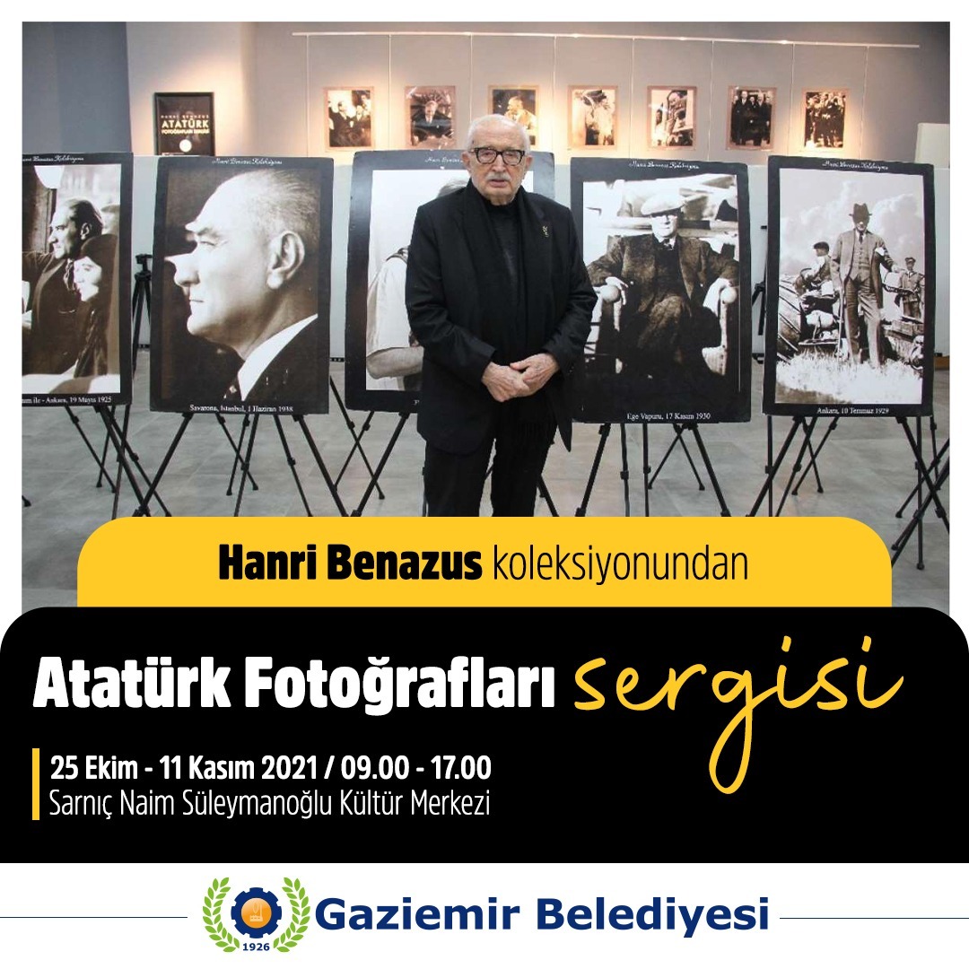 Atatürk’ün fotoğrafları Gaziemir’de