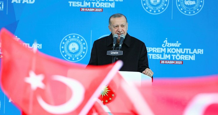 Cumhurbaşkanı Erdoğan izmir’de