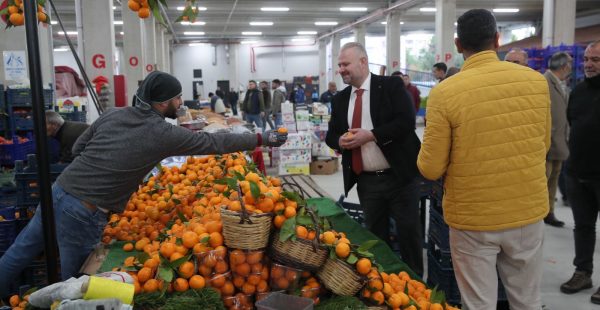 Menemen halil alkaya pazar yeri’nde ilk siftah