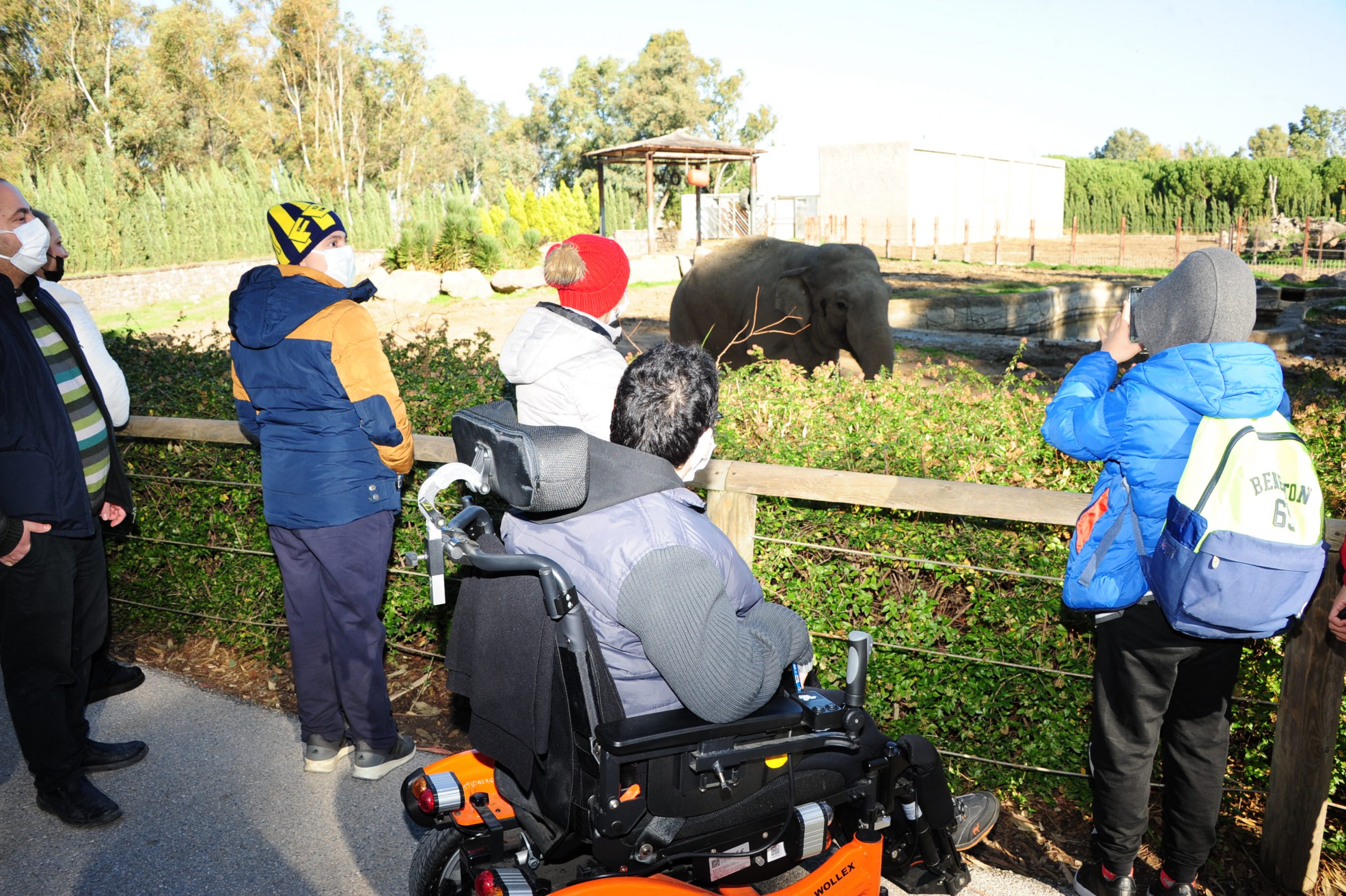 Balçovalı Engelli Çocuklar Doğal Yaşam Parkını gezdi