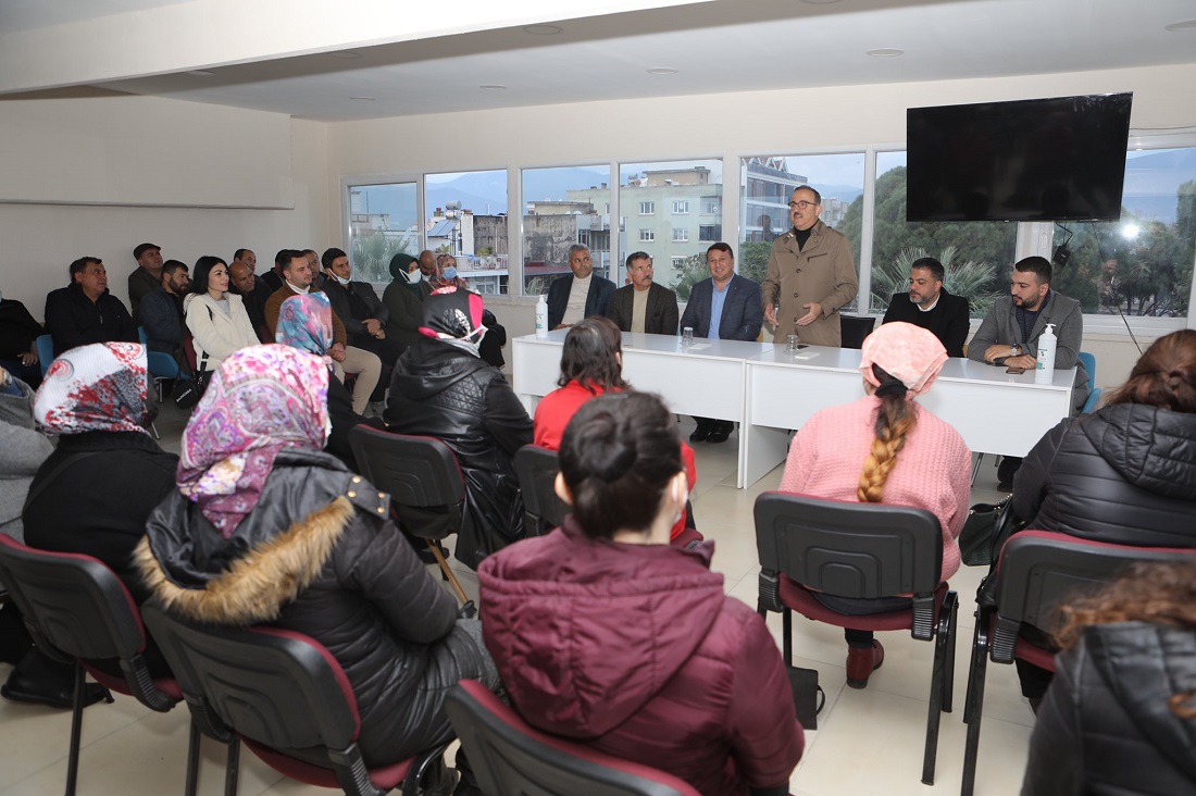 AK Parti İzmir İl Başkanı Kerem Ali Sürekli;  “Devlet üreticinin; üretici devletin yanında.”