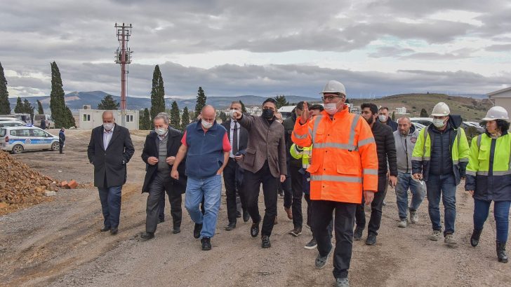 Başkan Serkan Acar ve Aliağalı Muhtarlardan Proje Turu