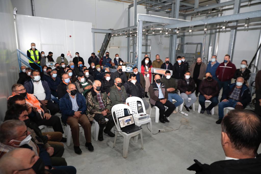 İzmir Büyükşehir’in tarıma destek toplantısı Seferihisar’da yapıldı