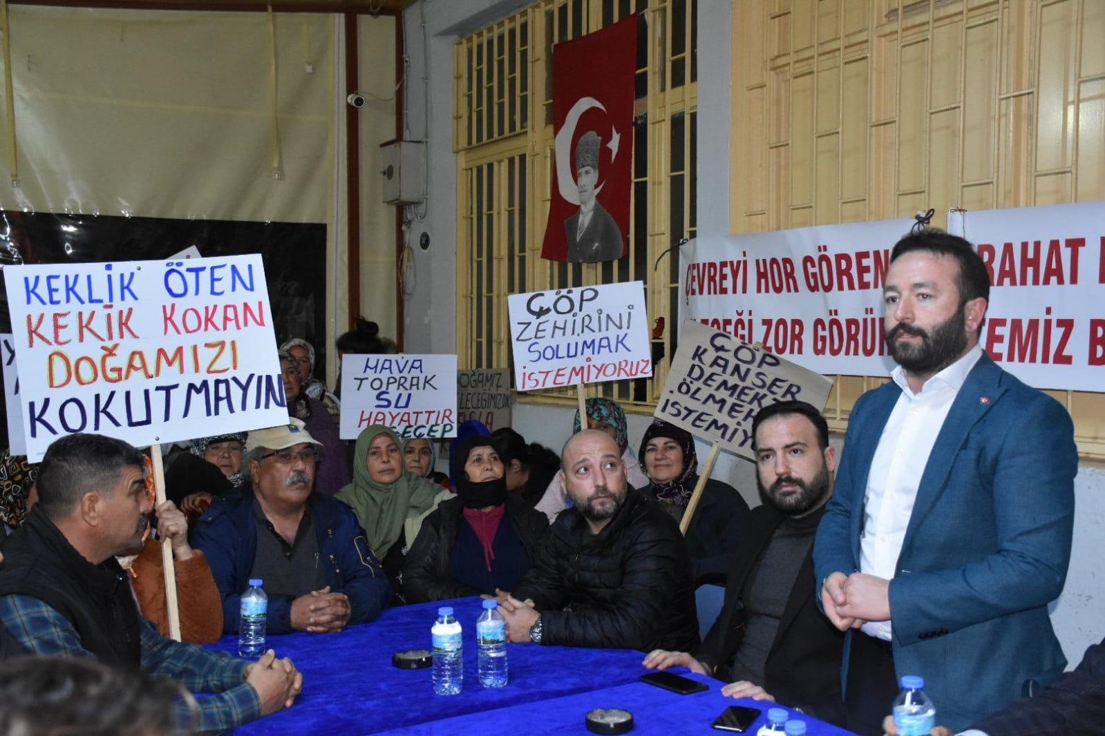 AK Parti Menderes İlçe Başkanı Süleyman Artcı;  “ Çöpün bonusu hayvansal atık çıktı!”