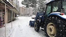Ödemiş Belediyesi’nden kar alarmı