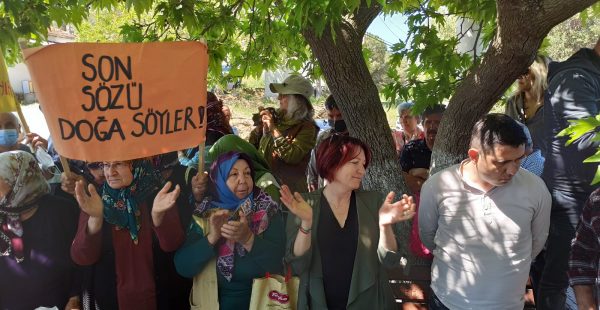 Bunun adı enerji değil talan! Karaburun’daki GES eylemlerinde yeni durak Parlak Köyü oldu