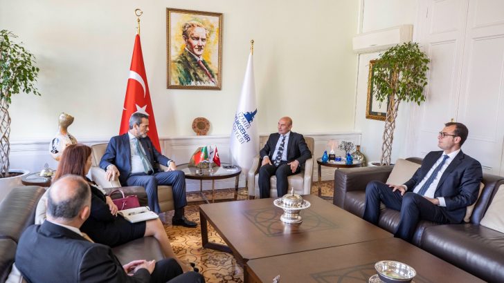 Başkan Soyer Portekiz Büyükelçisi’ni Terra Madre’ye davet etti