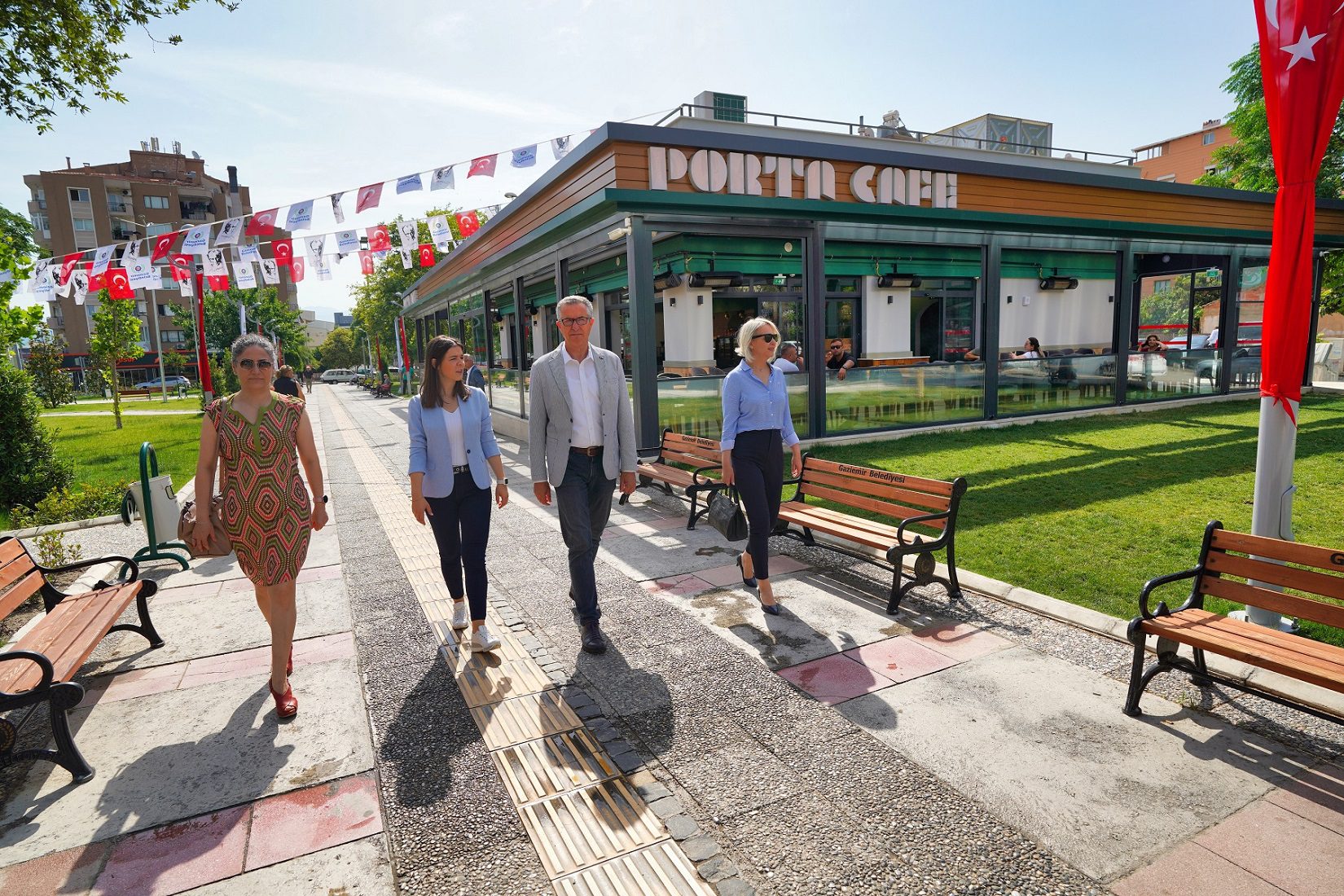 Gaziemir’de kamusal alanlar çoğalıyor Porta Gaziemir 2 hizmette