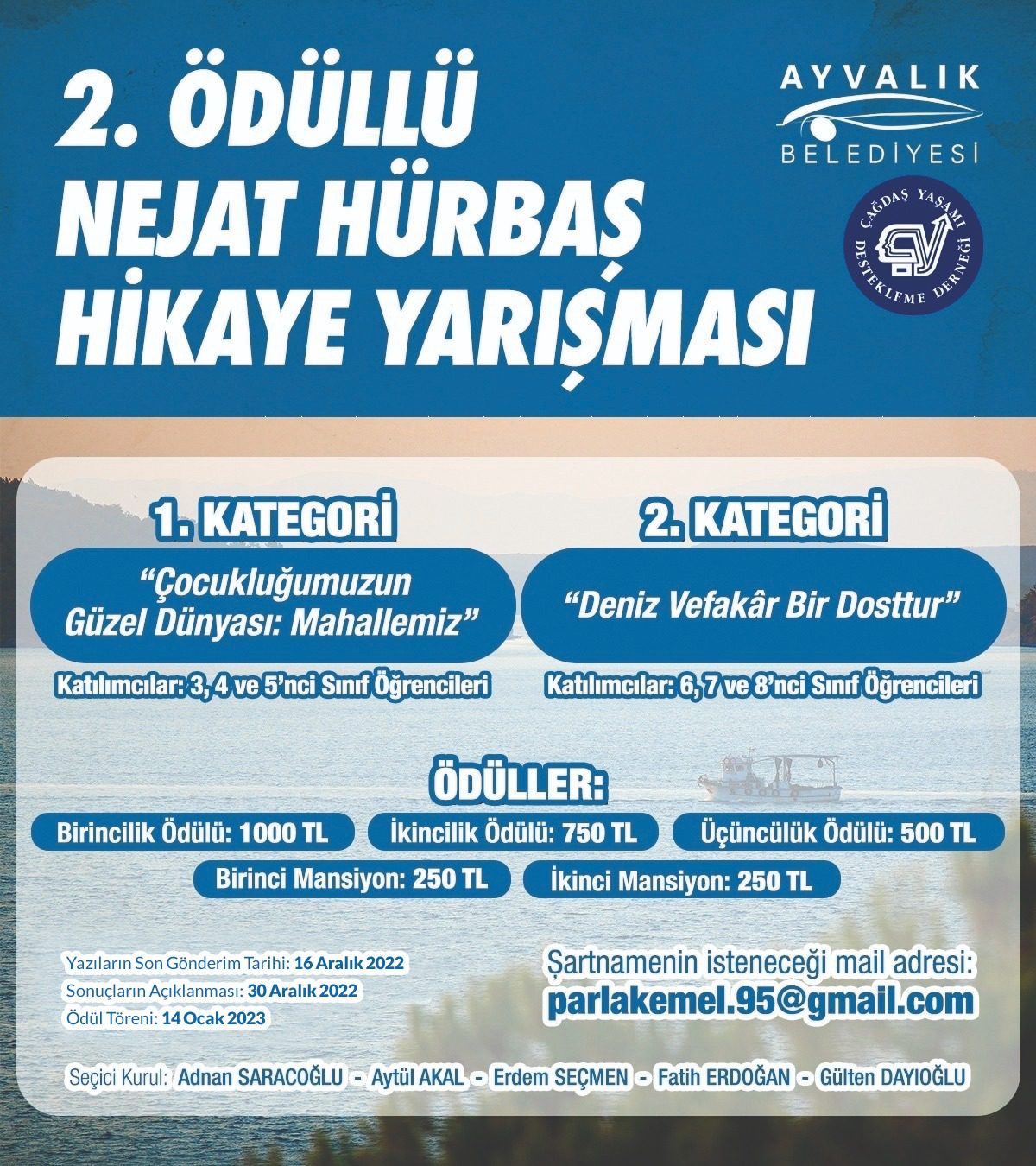 Ayvalık'ta hikaye yarışması başvuruları uzatıldı!