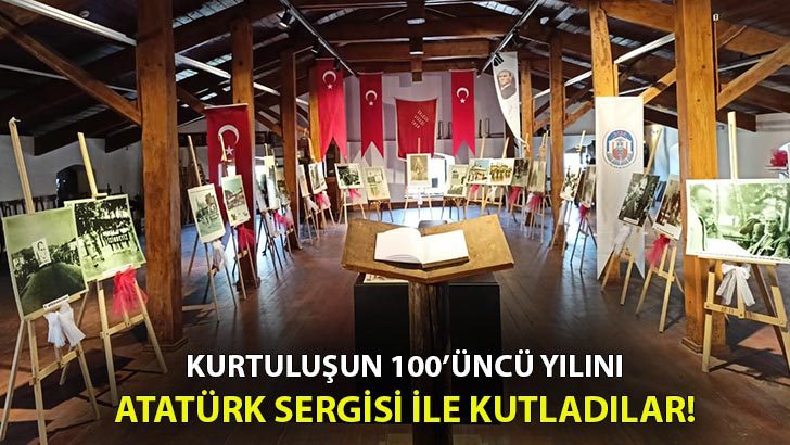 “100. Yılın Işığında Atatürk’ün Gölgesinde” sergisine büyük ilgi!