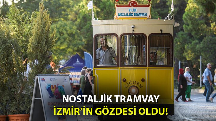İzmirliler Nostaljik Tramwayı Çok Sevdi!