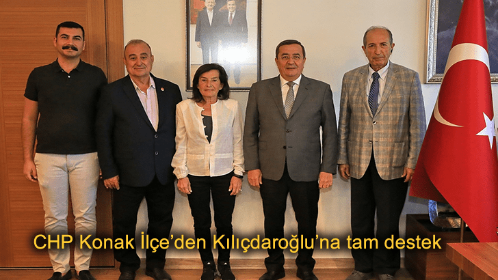 CHP Konak İlçe’den  Kılıçdaroğlu’na  tam destek