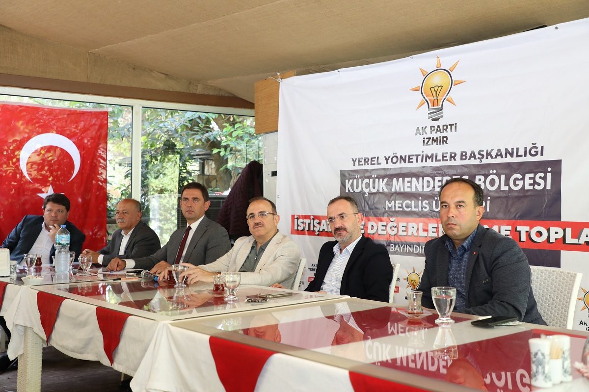 AK Parti İzmir İl Başkanı Kerem Ali Sürekli;  “Siz bize; biz Ankara’ya…”