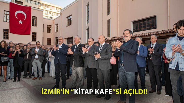 İzmir Büyükşehir Belediyesi ‘Kitap Kafe’ açtı!