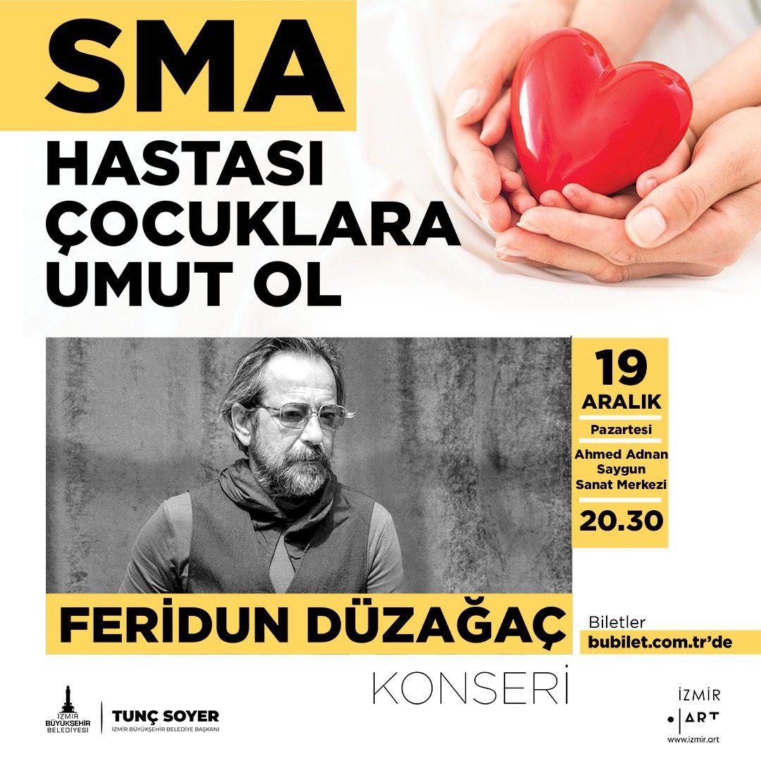 Büyükşehir'den 'Sen de SMA’lı çocuklara destek ol' konseri