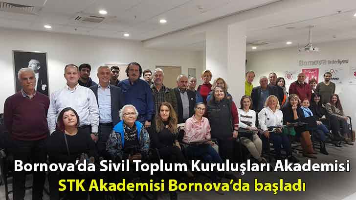 Bornova’da Sivil Toplum Kuruluşları Akademisi STK Akademisi Bornova’da başladı