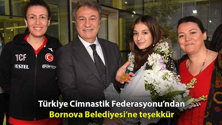 Türkiye Cimnastik Federasyonu’ndan Bornova Belediyesi’ne teşekkür