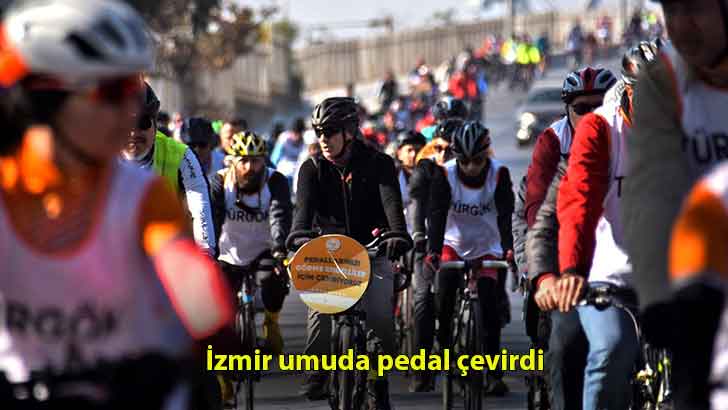 İzmir umuda pedal çevirdi