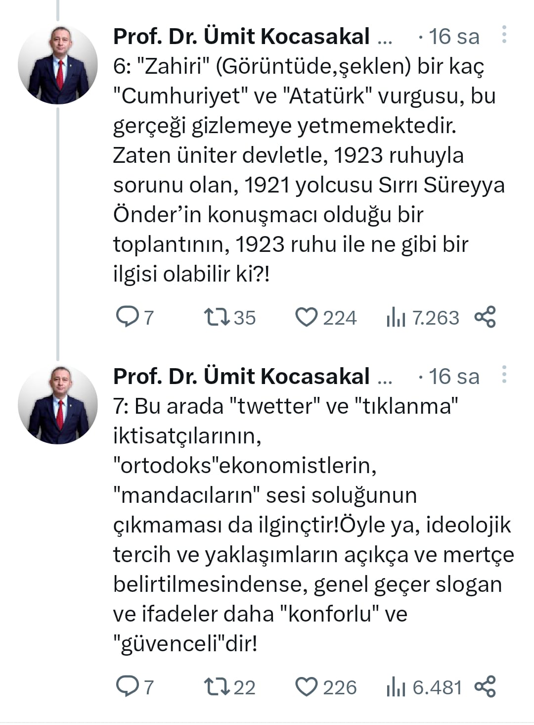 Başkan Soyer'i eleştiren Ümit Kocasakal, sosyal medyayı ikiye böldü