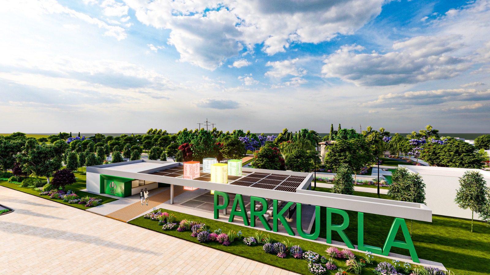 Urla Belediyesi Urla Belediyesi vatandaşların yeşil alan ve park ihtiyacını karşılamak adına Atatürk Mahallesinde denize sıfır konumda 30 bin metrekare alanda PARKURLA projesinin çalışmalarına başladı