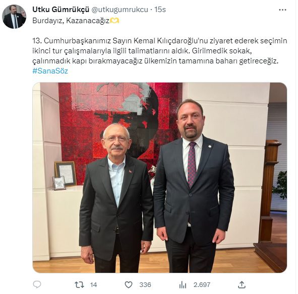 Başkan Gümrükçü'den Genel Merkez çıkarması! Kılıçdaroğlu ile omuz omuza mücadele