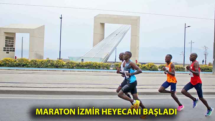 Maraton İzmir heyecanı başladı