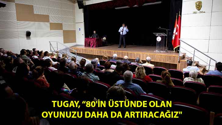 Tugay, “80’in üstünde olan oyunuzu daha da artıracağız”