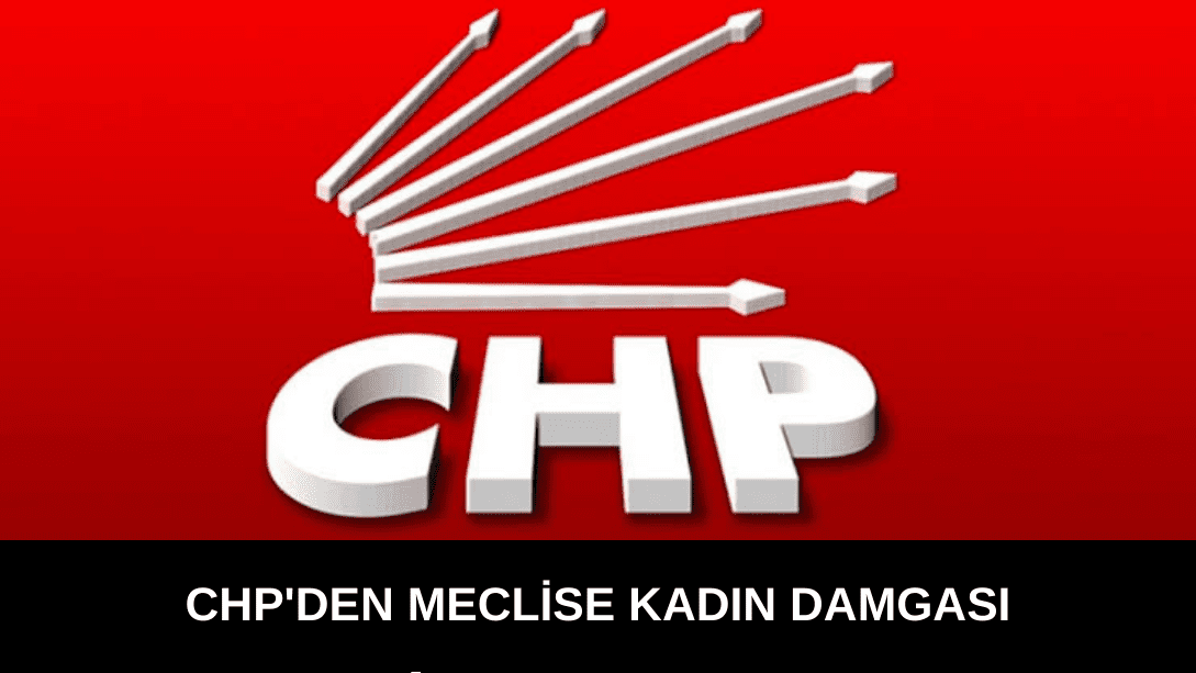 CHP’den meclise kadın damgası