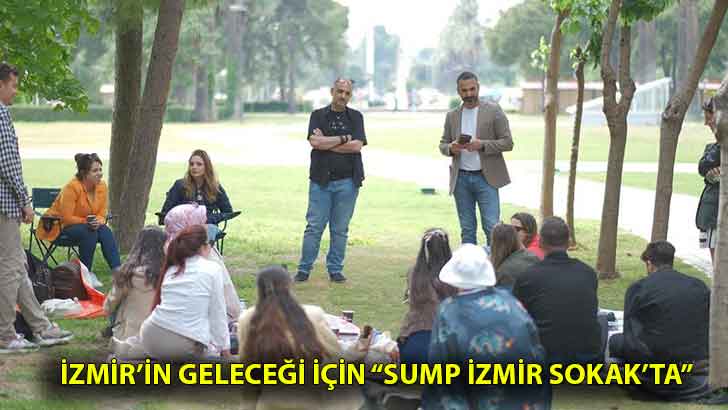 İzmir’in geleceği için “SUMP İzmir Sokak’ta”