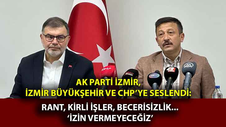 Ak Parti İzmir’den Büyükşehir’e dev eleştiri: Becerisizlik…