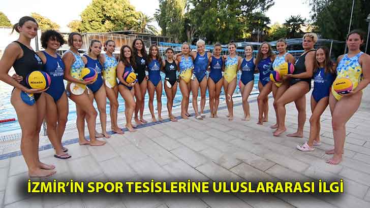 İzmir’in spor tesislerine uluslararası ilgi