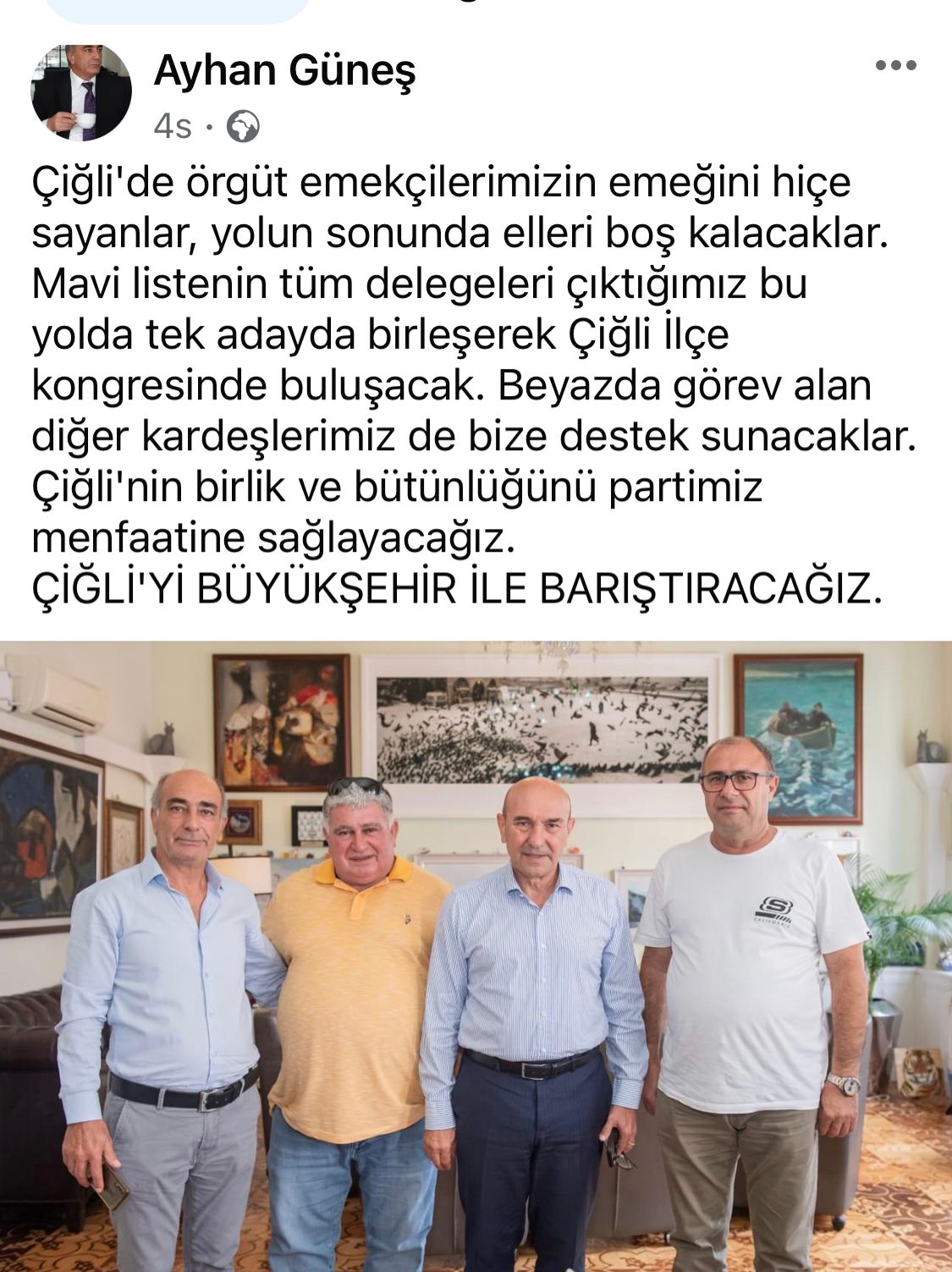 Abdullah Polat Tunç Soyer Sadece Utku Gümrükçü'ye Değil Bütün Çiğli'ye Kazık Attı!!!