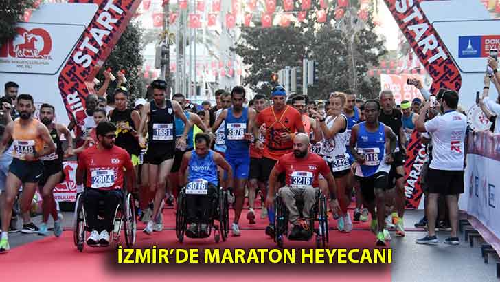 İzmir’de maraton heyecanı