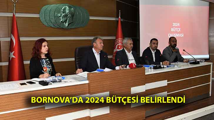  Bornova’da 2024 bütçesi belirlendi