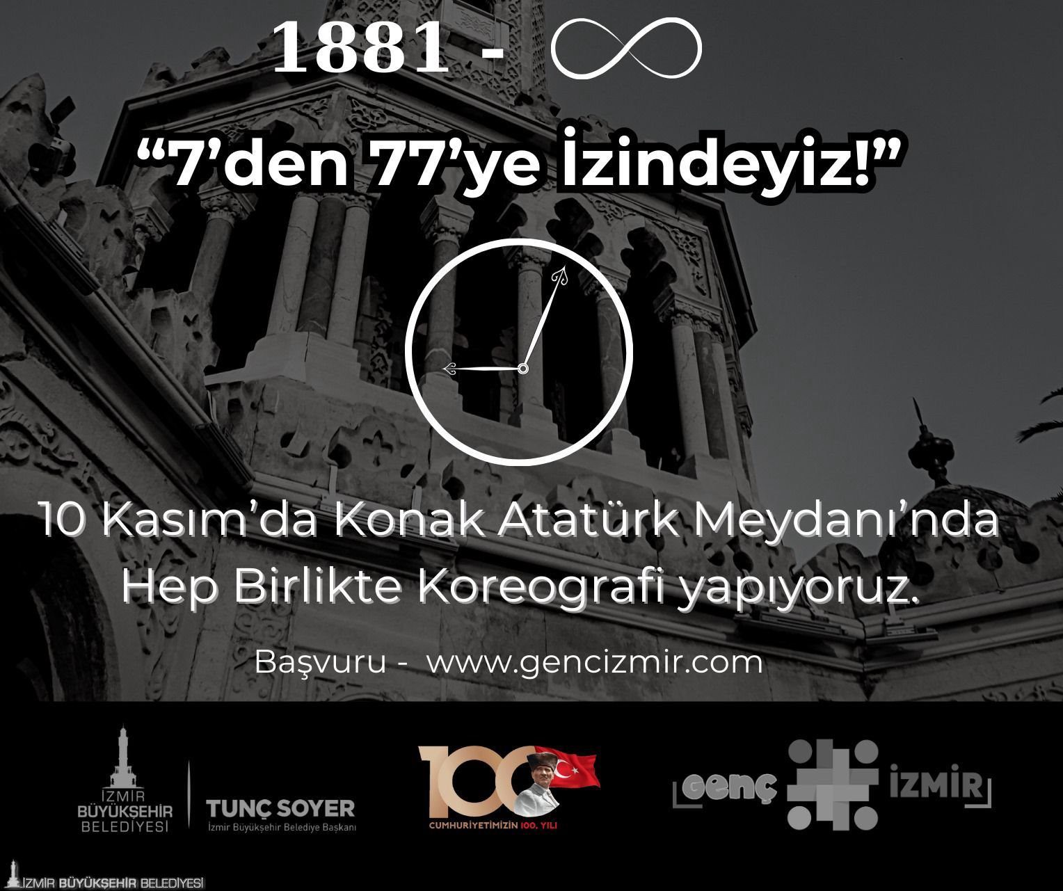 7’den 77’ye İzindeyiz