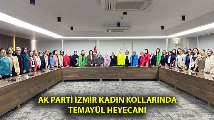 AK Parti İzmir Kadın Kollarında temayül heyecanı