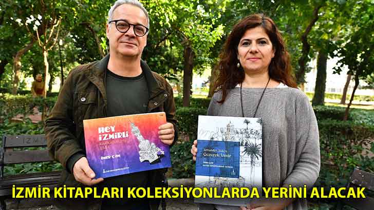 İzmir kitapları koleksiyonlarda yerini alacak
