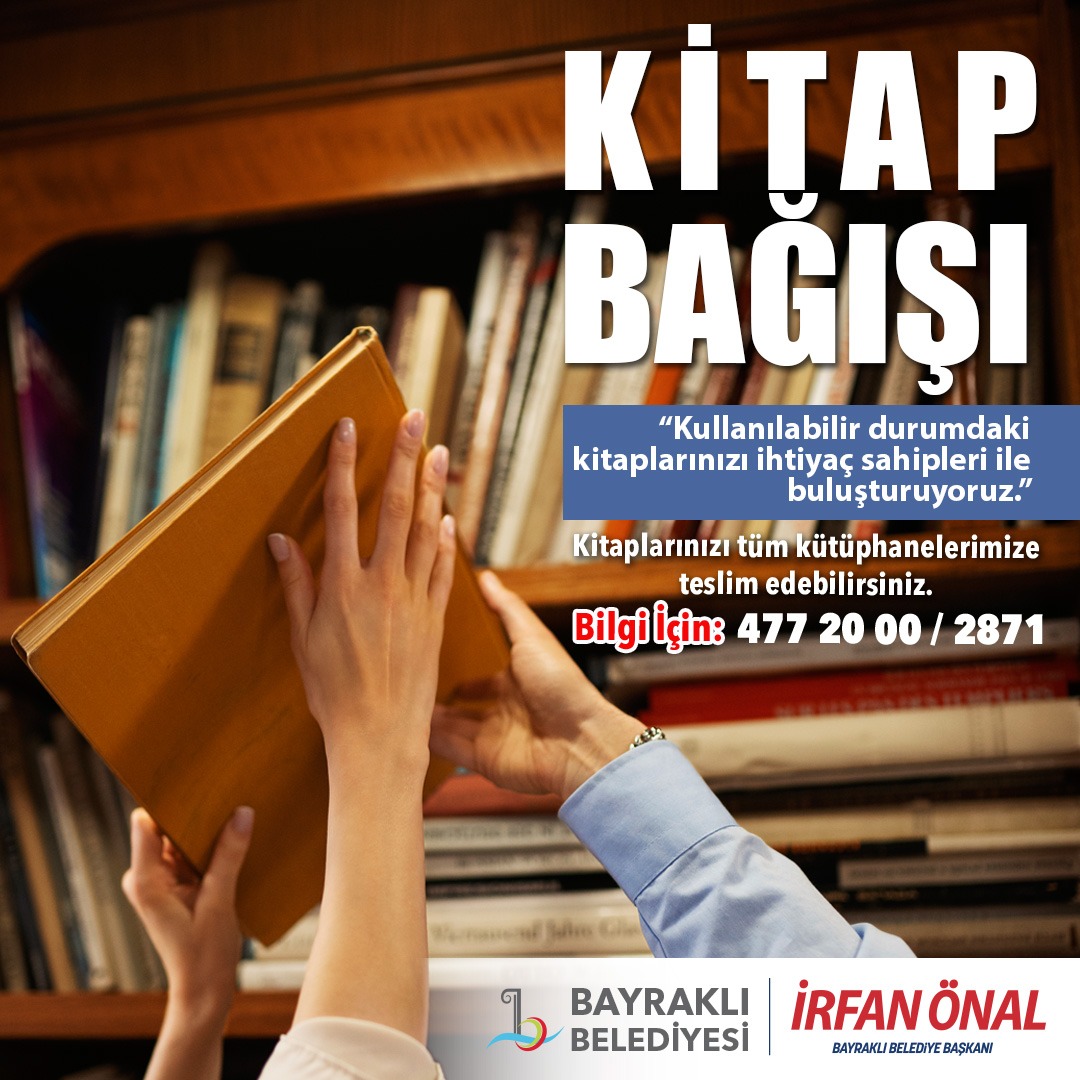 Başkan Önal, kitap bağışı çağrısı yaptı!