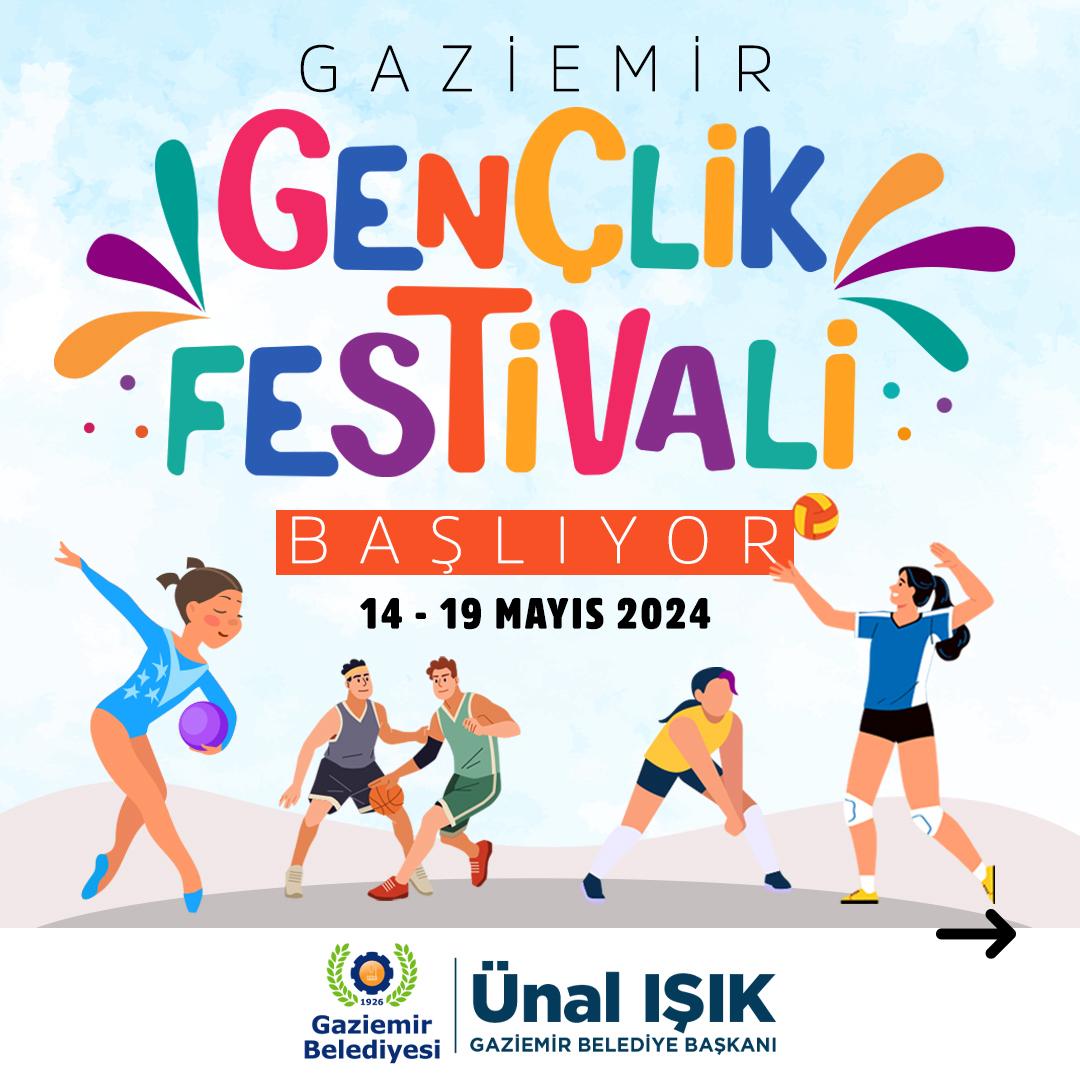 Gaziemir Gençlik Festivali başlıyor