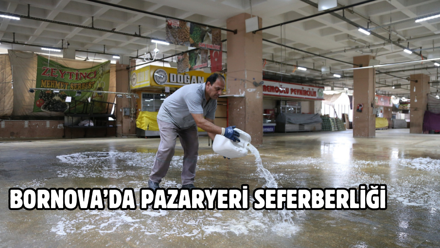 Bornova’da pazaryeri seferberliği