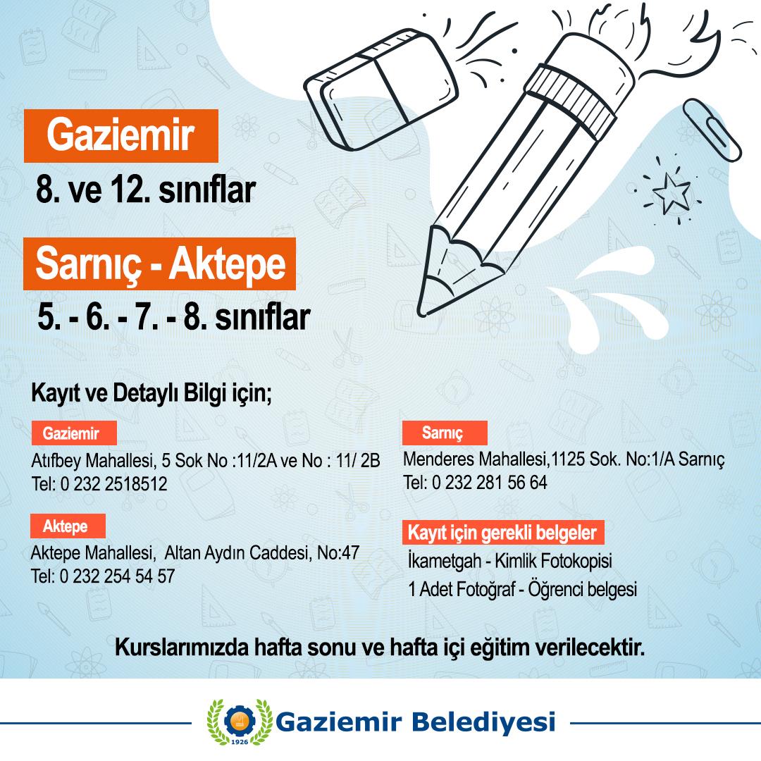 GAZİDEK’te yeni dönem kayıtları başladı