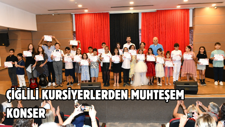 Çiğlili Kursiyerlerden Muhteşem Konser