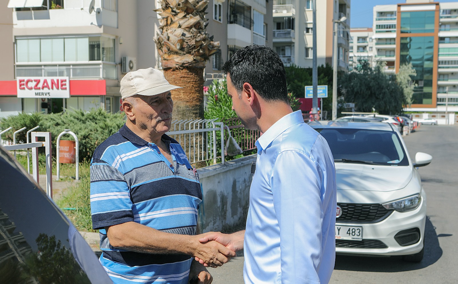 Başkan Önal, sorunları yerinde tespit ediyor