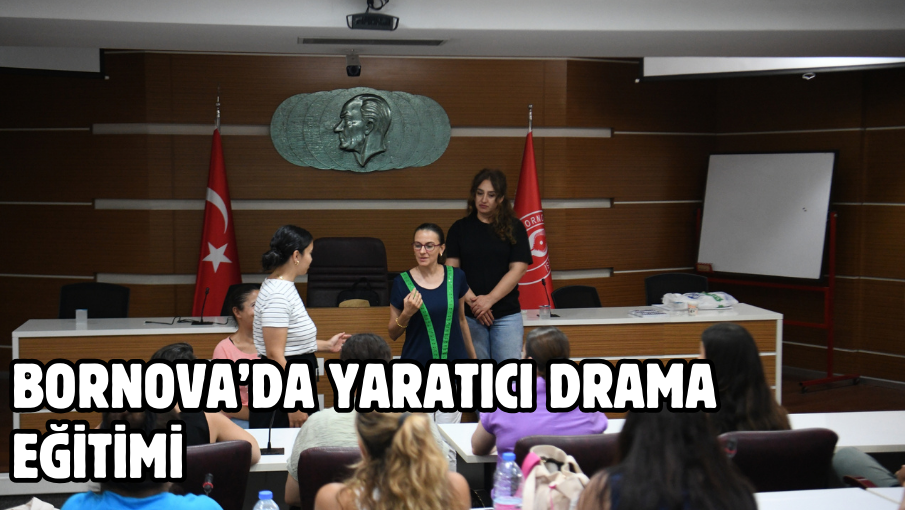 Bornova’da yaratıcı drama eğitimi