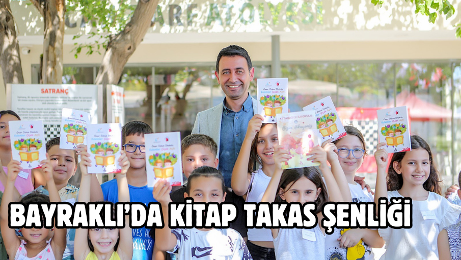 Bayraklı’da Kitap Takas Şenliği 