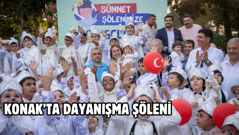 Konak’ta dayanışma şöleni