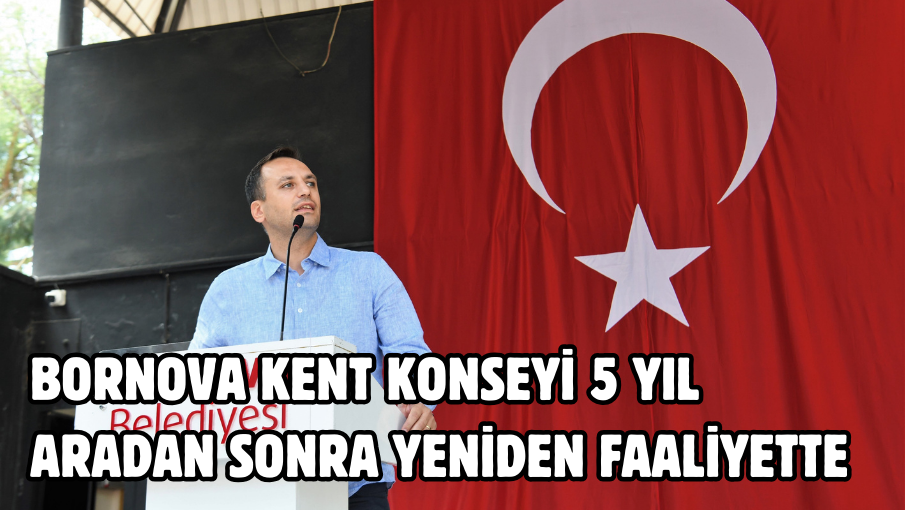 Bornova Kent Konseyi 5 yıl aradan sonra yeniden faaliyette